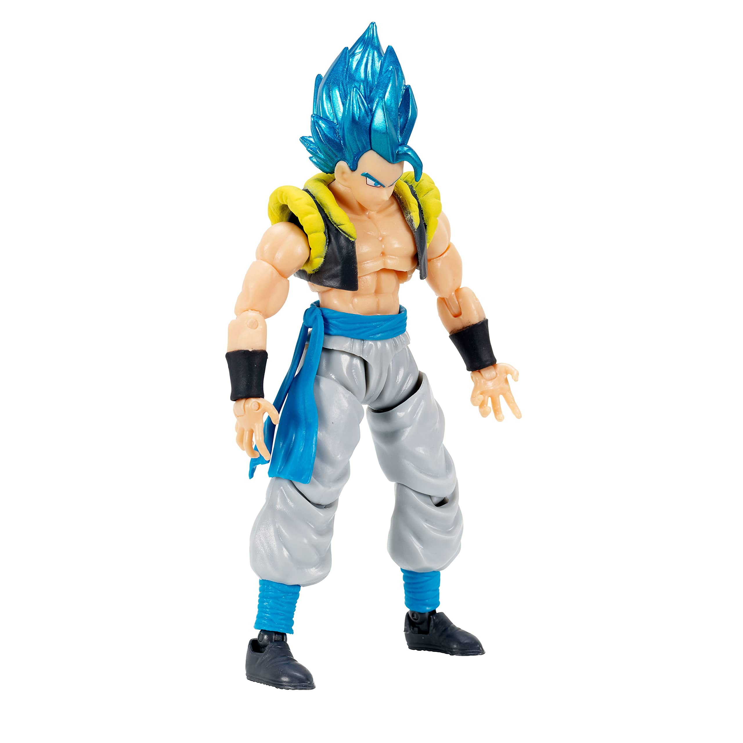 6pcs Anime Dragon Ball Super Saiyajin Filho Goku Vegito Gogeta Ornamento  Boneca Figura 5