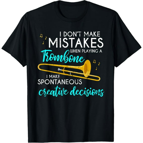 t-shirt Funny Musician Trombone Player Gift Trombone T-Shirt mens t shirt，black，women，funny，misfits，men，journey