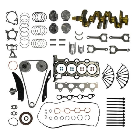 G4FC G4FG Engine Rebuild Kit Crankshaft Head Gasket Set Timing Chain Kit For Hyundai Accent Kia Soul 2010-2020 1.6L