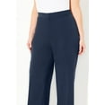 thumbnail image 4 of Catherines Women's Plus Size Petite Right Fit Curvy Wide Leg Pant, 4 of 6