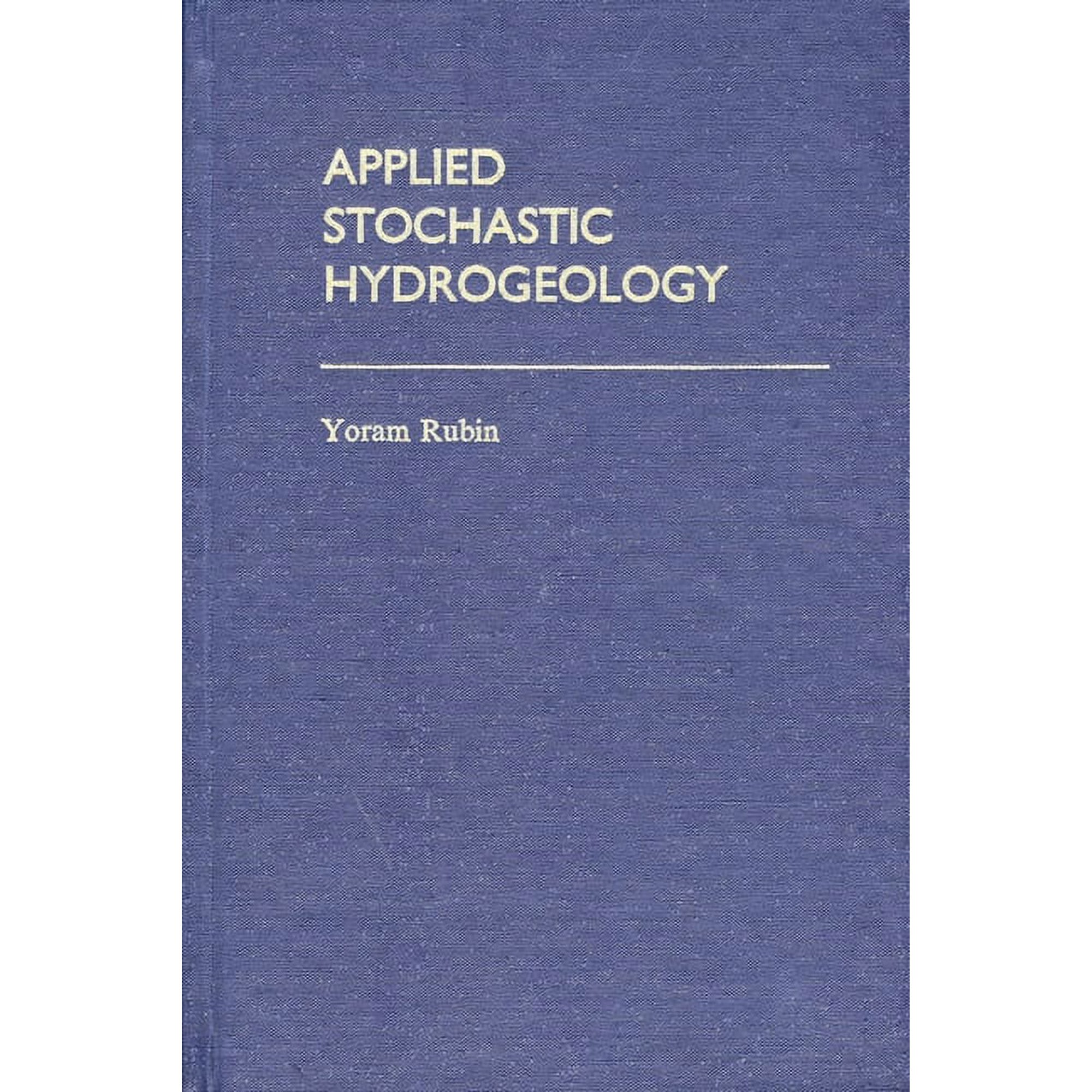 Applied Stochastic Hydrogeology (Hardcover)