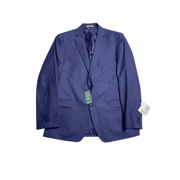 Alfani Mens Slim fit Suit Jacket Blazer 50 XL Blue Solid Stretch