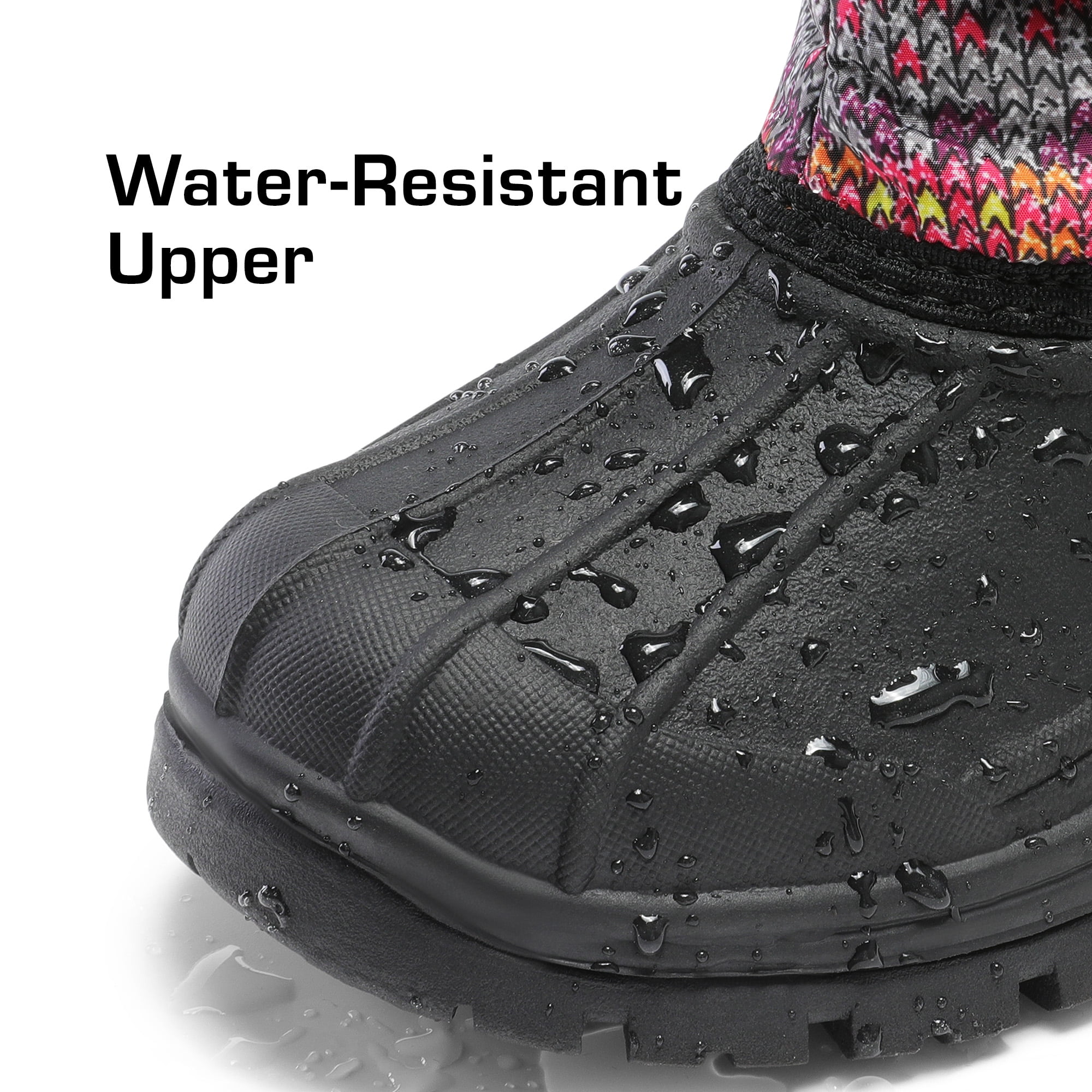 Bottes D'Hiver Northside Icicle Pour Garçons - Taille 5 US, Noir/Gris | Neuf Avec Emballage