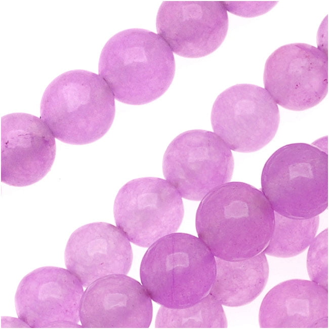 Light Purple Candy Jade 4mm Round Beads 15 5 Inch Strand Walmart Com Walmart Com