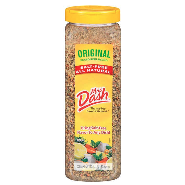 2 PACK Mrs. Dash Orignal SaltFree Seasoning Blend Kosher(Circle U
