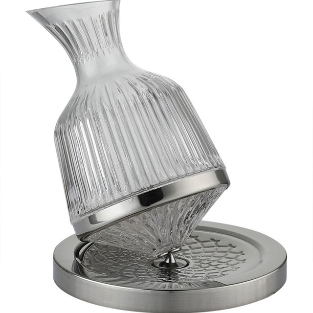 Giyblacko Boîte de Rangement Verre à Vin Rouge Verre Cristal Rapide Verre à Vin Rouge Rotatif Gobelet Ménager Ensemble de Vin