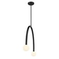 thumbnail image 6 of Meridian M100132CH 2-Light Chandelier in Chrome, 6 of 7