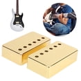 thumbnail image 4 of Electric Guitar Pickup Shell, Convenient And Practical Metal Pickup Cover, For Guitar Lovers Use Electric Guitars Guitar Repair Master Silver,Gold,Black, 4 of 8