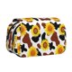 thumbnail image 1 of Disketp Sunflower Cow Estuche de Lápices de Doble Capa con Tapa Abatible y Cremallera, Organizador Escolar para Adolescentes y Adultos, 1 of 7
