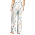 thumbnail image 3 of Daiia Cute Tennis Rackets Women's Sleep Pant with Pockets and Drawstring,Pajama Pants-XX-Large, 3 of 9