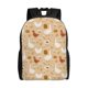 thumbnail image 1 of Disketp Autumn and Thanksgiving Mochila Unisex de Apertura Lateral Completa, Mochila para Laptop para Escuela, Trabajo y Viajes, 1 of 8