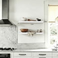 thumbnail image 3 of Mifurn 23.6'' Floating Shelves for Wall, Set of 2, White, 3 of 7
