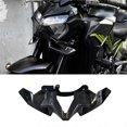 thumbnail image 2 of For KAWASAKI Z900 Motorcycle Front Spoiler Carbon Fiber Pattern, 2 of 5