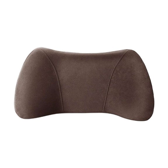Car Lumbar Support Pillow, Ergonomic Memory Foam Back Cushion for Driving, Breathable Mesh Seat Cushion for Cars Trucks Office Chairs