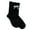 Black, variant on Fgnfyis Socks for Women Bow Crew Socks Dress Breathable Soft Girls Cute Heart Mesh Ankle Socks for Casual Pink