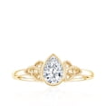 thumbnail image 4 of Lab Grown Diamond Knot Engagement Ring, 0.6 Carat, EF-VS Quality - Ready To Gift, 18K Yellow Gold, US 3.50, 4 of 8