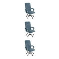 thumbnail image 2 of Inteprter Cubierta para silla de computadora de oficina de 3 piezas Espacio de trabajo con estilo y protección Decoración embellecedora azul Type1 NO1, 2 of 6
