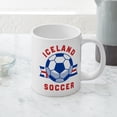 thumbnail image 5 of CafePress - Iceland Soccer Mugs - 20 Oz White Ceramic Mega Mug, 5 of 5