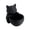 Black, variant on Joernso Mini Kitten Flower Pot Succulents Planter Cute Cat Plant Pot Home Desktop Decoration Kitty Planter Gift for Cat Lovers