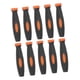thumbnail image 4 of 10 mangos de goma para limas, accesorios para limas, empuñaduras antideslizantes duraderas para herramientas manuales, empuñaduras ergonómicas para ta Naranja, 4 of 8