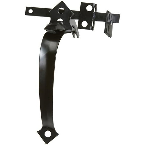 Black Thumb Gate Latch