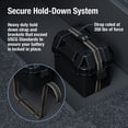 thumbnail image 4 of Attwood U1 Small Series 16 Vented Marine Boat Battery Box with Mounting Kit and Strap, Black, 4 of 7