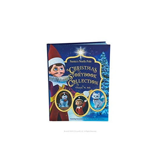 Pre-Owned The Elf on the Shelf Santa's North Pole A Christmas Storybook Collection Hardcover Book Paperback