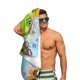 thumbnail image 5 of Om Nom Toalla de playa de secado rápido con diseño temático, regalo para mujeres y niñas, ideal para cumpleaños, fans, amantes de la música, uso en la playa o al aire libre, 78 × 160 cm, 5 of 6