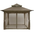 thumbnail image 7 of MASTERCANOPY 13 x 13ft Pop-up Gazebo Outdoor Canopy Tent with Mesh Walls, Brown, 7 of 7