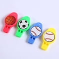 thumbnail image 1 of Silbato de dibujos animados con expresión de fútbol, silbato de árbitro, juguetes de plástico para niños, 1 of 6