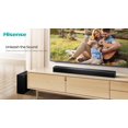 thumbnail image 3 of Hisense 2.1 Soundbar with Wireless Subwoofer, 3 of 9