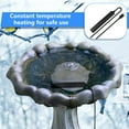 thumbnail image 5 of Outdoor Bath Heater - 5W USB Pond Deicer with 48in Cord, Constant Temperature Control for Bird Baths, Fish Tanks & Yard Water Features, 7.8x3cm PVC Heater Rod, 5 of 6