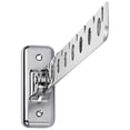 thumbnail image 3 of Folding Wall Mounted Clothes Hanger, Clothes Hook (8 Holes) With 8 Pcs Gold Silver Handles Hardware, 3 of 5