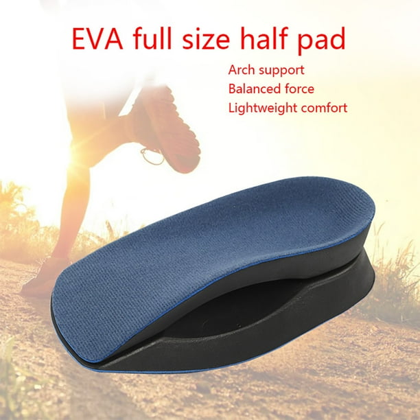 Xihbxyly Plantillas de Soporte para El Arco, Plantilla Amortiguadora para Pies Planos, Diseño de Acupresión con Masaje para Fascitis Plantar, Ajuste Personalizable para Cualquier Calzado, Comodidad y