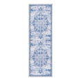 thumbnail image 3 of Unique Loom Renaissance Collection Area Rug - Roma (2' x 6' 1" Runner Gray Blue/Ivory), 3 of 7