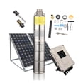 thumbnail image 2 of 80m Head Dc Solar Borehole Pumps For Irrigation Deep Solar Helical Deep Well Pump With Screw 24V Solar Water Pump ,High Efficiency, 2 of 7
