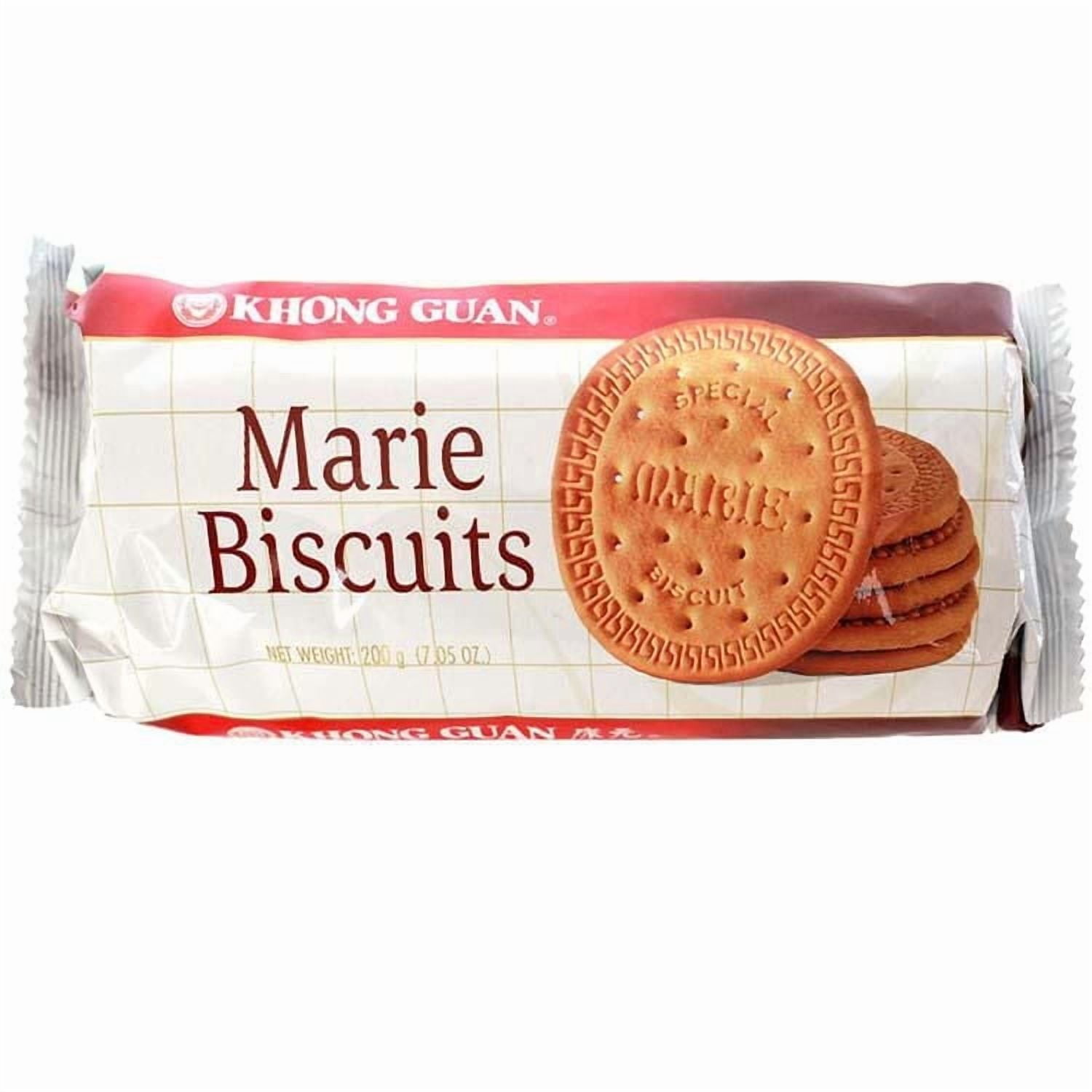 Khong Guan Marie Biscuits, Assorted Marie Biscuits 200 g