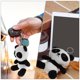 thumbnail image 2 of 2 unids adorable panda muñeca llaveros colgando ornamentos de panda Colgante de peluche para la bolsa, 2 of 6