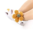 thumbnail image 5 of Baby Girls Flower Sandals with Headband Soft Sole Infant Slippers Comfort Toddler Summer Beach Princess Dress Shoes, 5 of 5