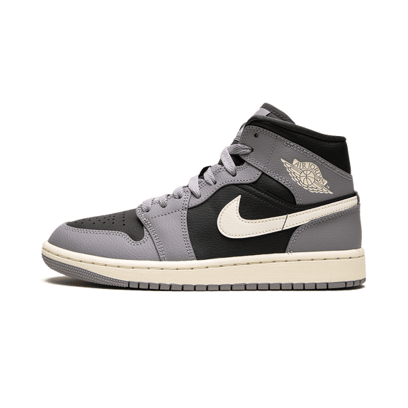 JORDAN WOMENS AIR JORDAN 1 MID Womens "CEMENT GREY" BQ6472 022 BQ6472 022 from Stadium Goods
