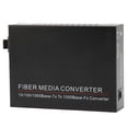 thumbnail image 2 of ZOUSSIQI Fiber Transceiver TBCMC3600ESFP Full Duplex Half Duplex Gigabit Fiber Optic Router with Plug for Power Supply EL225#33270, 2 of 9