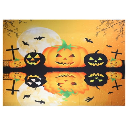 

1Pc Creative Halloween Decorations Tablecloth Pumpkin Tablecloths for Home