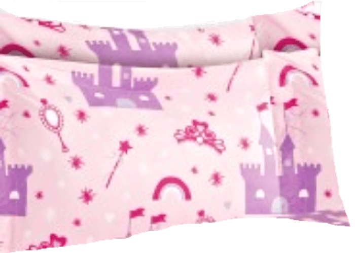 6-PC Twin Complete Bed in Bag Comforter Bedding Decor Princess Castle
