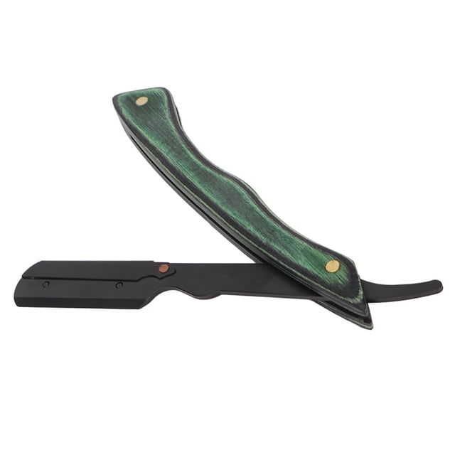 Beard Blade Holder, Green Beard Knife Holder Vintage For Beauty Salon ANGGREK Otros