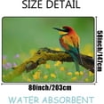 thumbnail image 2 of Coolnut Lightweight Soft Area Rugs 60 x 39 inch (5'x 3'3"), Beautiful Bird Natural Landscape Floor Mat for Kids Playing Room Hardwood Floor Living Room Nursery Rugs, 2 of 6