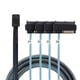 thumbnail image 3 of Cable Cable adaptador de corriente MiniSAS HD SFF-8643 36P a 4SFF-8482 29 15P SAS (1 m), 3 of 9