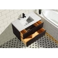 thumbnail image 3 of San Diego 36" Floating Bathroom Vanity Walnut, 3 of 10