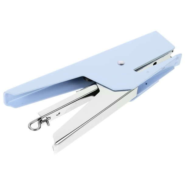 BEADCEST Engrapadora Metálica Azul Para Oficina Con Mecanismo Fuerte Y Base Antideslizante Elegante Y Duradera