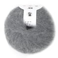 thumbnail image 4 of Herwey Angola Mohair Wool Fiber Yarn with Crochet, 12 Colors, 4 of 6