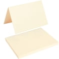 thumbnail image 1 of Cartulina Toperd, 50 unidades, 13 x 18 cm, plegadas en blanco, color crema, 1 of 7